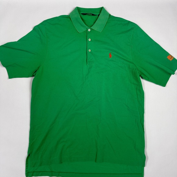 Polo Golf Ralph Lauren Other - Polo Golf Ralph Lauren Mens M fits L Green Pima Cotton Short Sleeve Polo Shirt